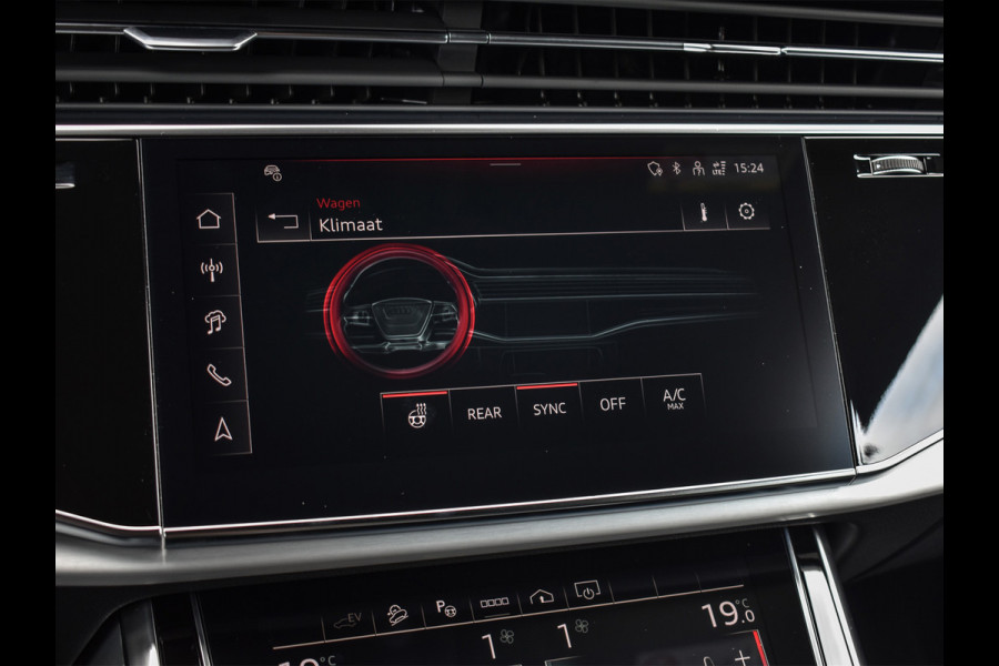 Audi Q8 55 TFSI e quattro Pro Line S | Memory seats | 360 Camera | Keyless | Soft close | Adaptive cruise | Panoramadak | B&O sound | Achterbank verwarmd | Ambiance interieur | El. trekhaak