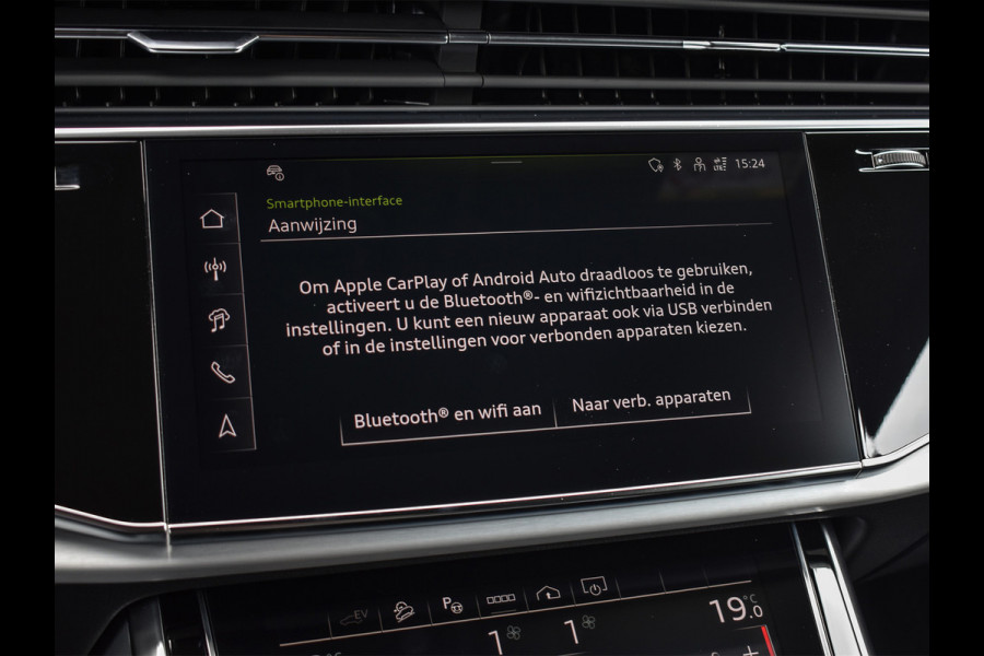 Audi Q8 55 TFSI e quattro Pro Line S | Memory seats | 360 Camera | Keyless | Soft close | Adaptive cruise | Panoramadak | B&O sound | Achterbank verwarmd | Ambiance interieur | El. trekhaak