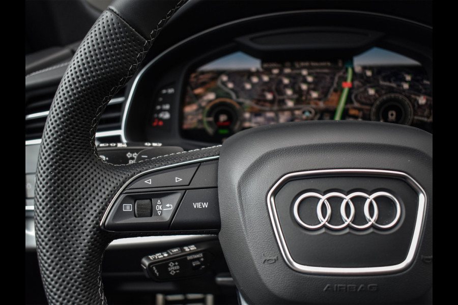 Audi Q8 55 TFSI e quattro Pro Line S | Memory seats | 360 Camera | Keyless | Soft close | Adaptive cruise | Panoramadak | B&O sound | Achterbank verwarmd | Ambiance interieur | El. trekhaak