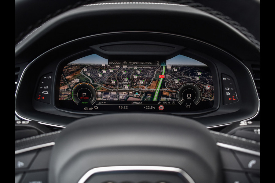 Audi Q8 55 TFSI e quattro Pro Line S | Memory seats | 360 Camera | Keyless | Soft close | Adaptive cruise | Panoramadak | B&O sound | Achterbank verwarmd | Ambiance interieur | El. trekhaak