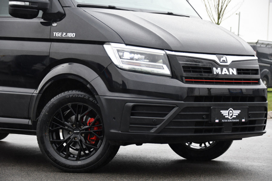 MAN TGE 30 2.0 L3H2 Black Edition Camera, Cruise, Carplay, LED, Automaat, 177pk, Trekhaak, Geveerde stoel, Sensoren, Uniek!