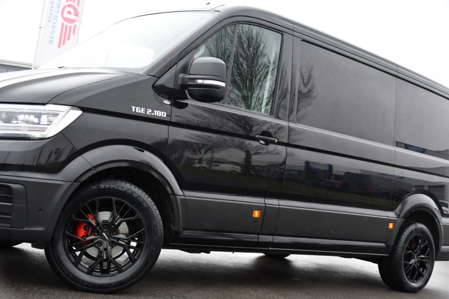 MAN TGE 30 2.0 L3H2 Black Edition Camera, Cruise, Carplay, LED, Automaat, 177pk, Trekhaak, Geveerde stoel, Sensoren, Uniek!