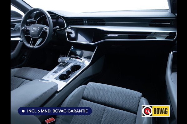 Audi A6 Avant 50 TFSI e quattro 3x S-Line | Facelift | Panoramdak | Stoel- & Stuurverw. | Elec. trekhaak | Elec. achterklep | Elec. verst. best. stoel met geheugen, Sfeerverlichting, 20"LMV, Matrix Led, Adap. onderstel, Daytona Grijs