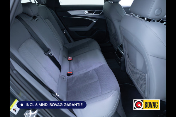 Audi A6 Avant 50 TFSI e quattro 3x S-Line | Facelift | Panoramdak | Stoel- & Stuurverw. | Elec. trekhaak | Elec. achterklep | Elec. verst. best. stoel met geheugen, Sfeerverlichting, 20"LMV, Matrix Led, Adap. onderstel, Daytona Grijs