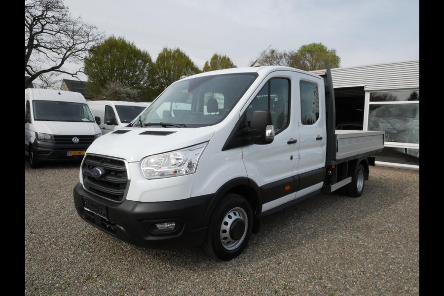 Ford Transit 2.0 TDCI 170PK, L3, Pickup, Dubbel cabine, Airco, Dubbel lucht, Trekhaak 3.500 KG, Laadbak L*B*H = 315*210*40