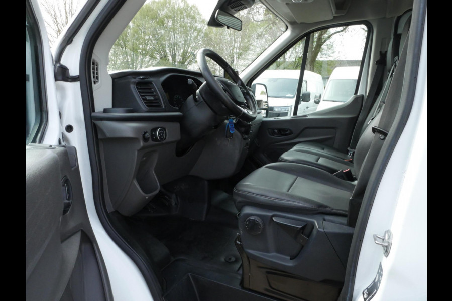 Ford Transit 2.0 TDCI 170PK, L3, Pickup, Dubbel cabine, Airco, Dubbel lucht, Trekhaak 3.500 KG, Laadbak L*B*H = 315*210*40