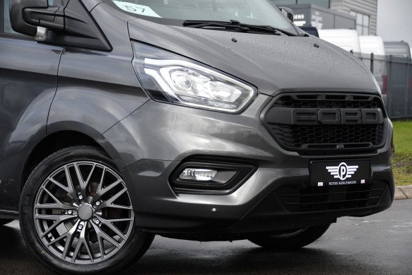 Ford Transit Custom 300 2.0 TDCI L1H1 DC PB Edition Camera, Cruise, Sensoren, Carplay, Automaat, Trekhaak, 130pk, multimedia, Uniek!