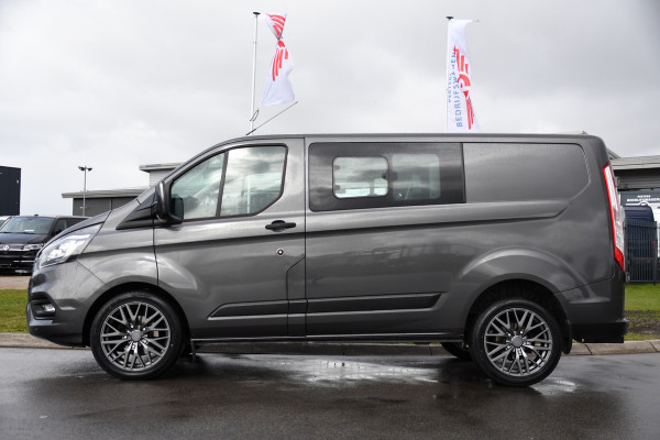 Ford Transit Custom 300 2.0 TDCI L1H1 DC PB Edition Camera, Cruise, Sensoren, Carplay, Automaat, Trekhaak, 130pk, multimedia, Uniek!