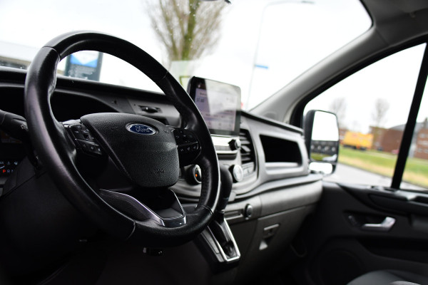 Ford Transit Custom 300 2.0 TDCI L1H1 DC PB Edition Camera, Cruise, Sensoren, Carplay, Automaat, Trekhaak, 130pk, multimedia, Uniek!