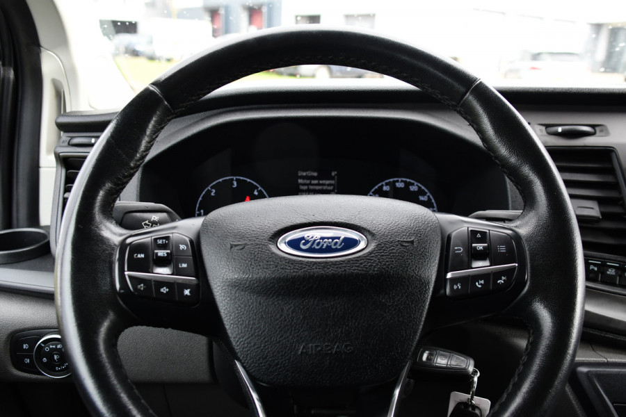 Ford Transit Custom 300 2.0 TDCI L1H1 DC PB Edition Camera, Cruise, Sensoren, Carplay, Automaat, Trekhaak, 130pk, multimedia, Uniek!