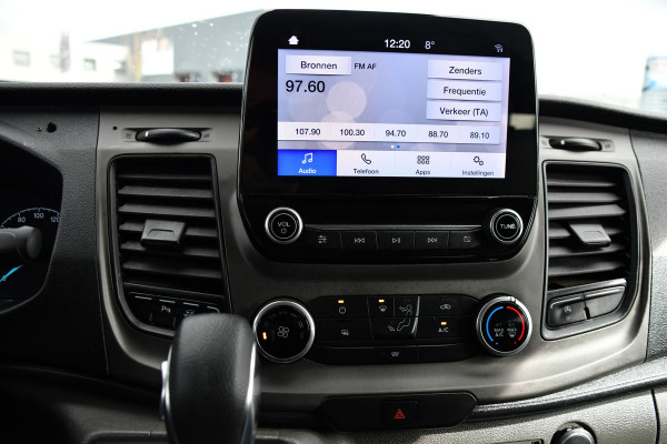 Ford Transit Custom 300 2.0 TDCI L1H1 DC PB Edition Camera, Cruise, Sensoren, Carplay, Automaat, Trekhaak, 130pk, multimedia, Uniek!