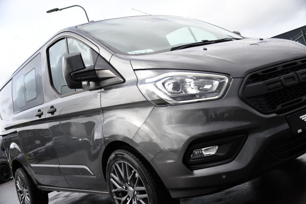 Ford Transit Custom 300 2.0 TDCI L1H1 DC PB Edition Camera, Cruise, Sensoren, Carplay, Automaat, Trekhaak, 130pk, multimedia, Uniek!
