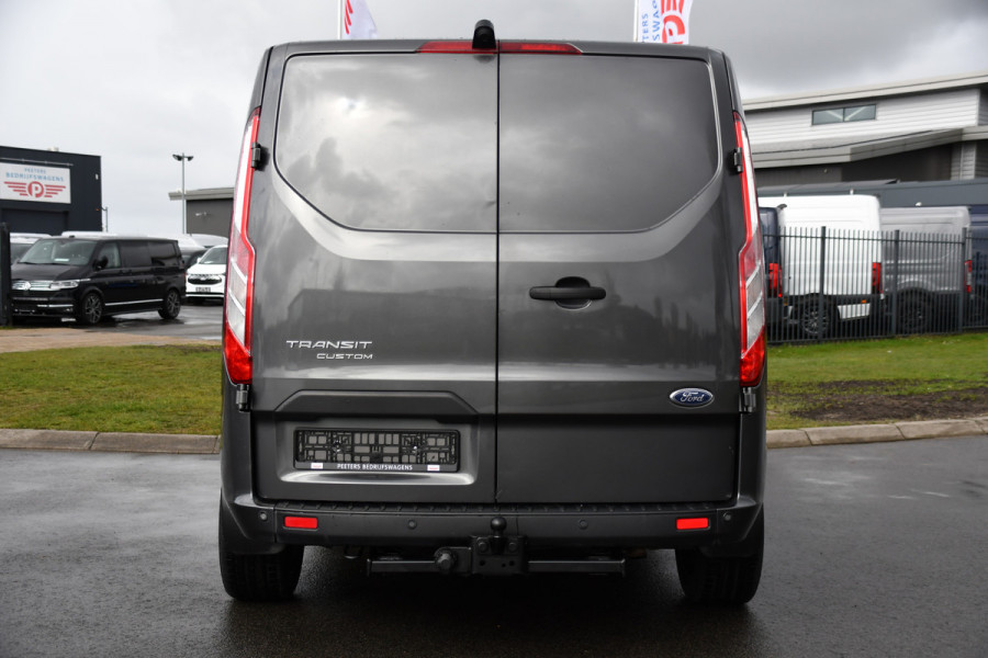 Ford Transit Custom 300 2.0 TDCI L1H1 DC PB Edition Camera, Cruise, Sensoren, Carplay, Automaat, Trekhaak, 130pk, multimedia, Uniek!