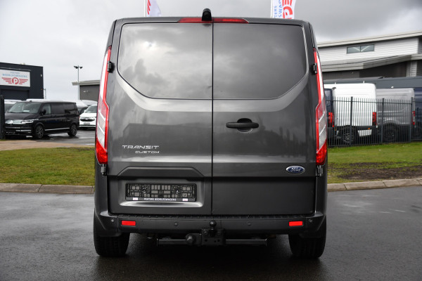 Ford Transit Custom 300 2.0 TDCI L1H1 DC PB Edition Camera, Cruise, Sensoren, Carplay, Automaat, Trekhaak, 130pk, multimedia, Uniek!