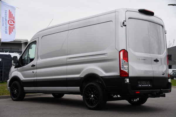 Ford Transit 350 2.0 TDCI L3H2 Limited PB Edition Camera, Cruise, Carplay, LED, Trekhaak, Stoelverwarming, 185pk, NAVI, Uniek!