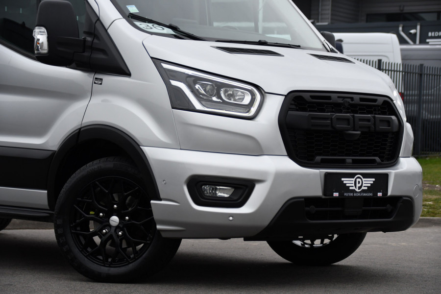 Ford Transit 350 2.0 TDCI L3H2 Limited PB Edition Camera, Cruise, Carplay, LED, Trekhaak, Stoelverwarming, 185pk, NAVI, Uniek!