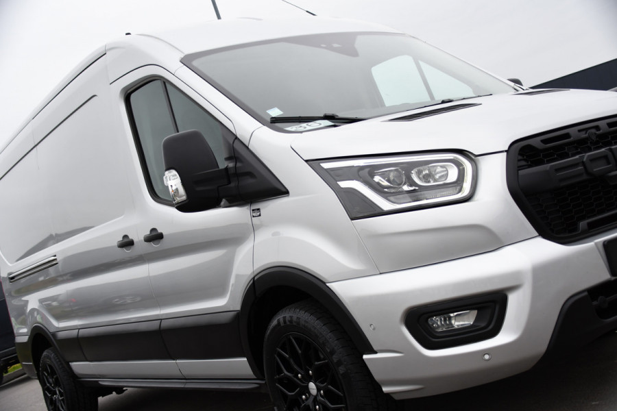 Ford Transit 350 2.0 TDCI L3H2 Limited PB Edition Camera, Cruise, Carplay, LED, Trekhaak, Stoelverwarming, 185pk, NAVI, Uniek!