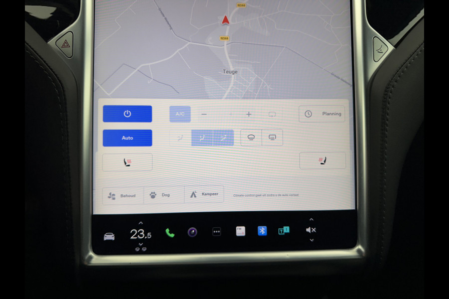 Tesla Model S 75D Base [ 3-Fase-17kW ] Aut. *PANO-WINDOW | LEATHER-FABRIC | AIR-SUSPENION | FULL-LED | NAVI-FULLMAP | KEYLESS | MEMORY-PACK | HEATED-COMFORTSEATS | DIGI-COCKPIT | CARBON-INLAY | AUTO-PILOT | 21"ALU*