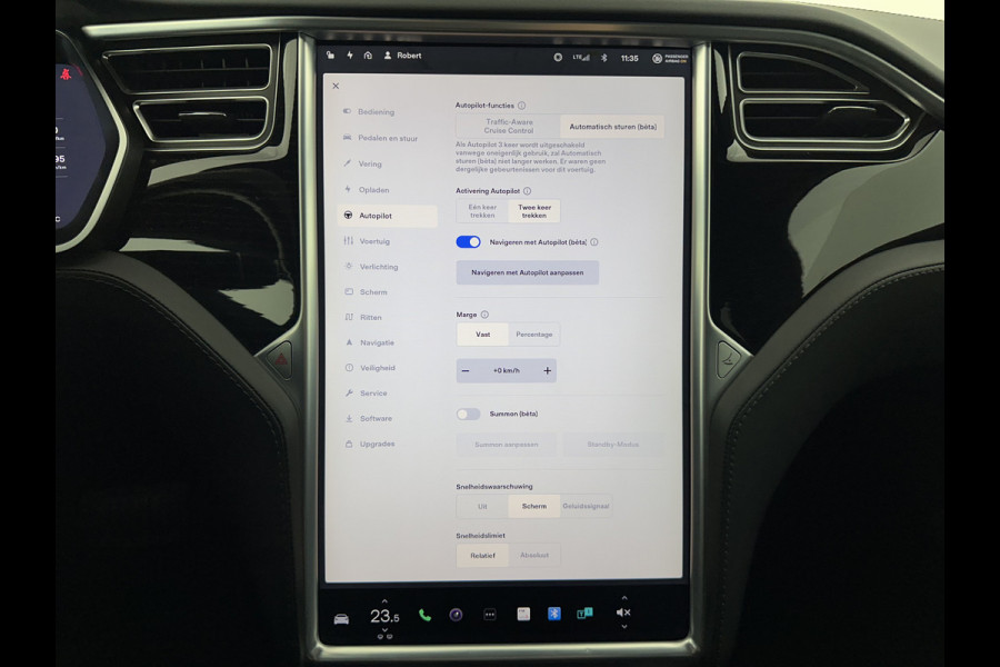 Tesla Model S 75D Base [ 3-Fase-17kW ] Aut. *PANO-WINDOW | LEATHER-FABRIC | AIR-SUSPENION | FULL-LED | NAVI-FULLMAP | KEYLESS | MEMORY-PACK | HEATED-COMFORTSEATS | DIGI-COCKPIT | CARBON-INLAY | AUTO-PILOT | 21"ALU*