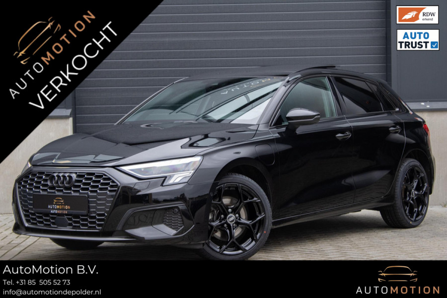 Audi A3 Sportback 40 TFSIe PANO CAMERA PARKEERHULP ADAPTIEF CRUISECONTROL
