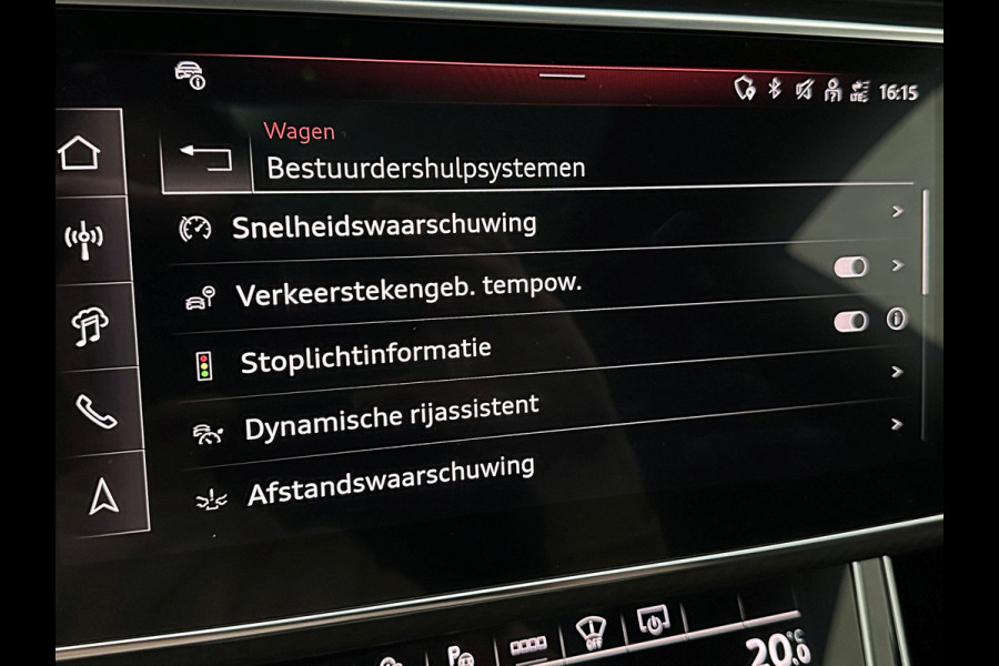 Audi Q8 60e 490pk Competition RS-Stoelen | 4WS Achteras Besturing | OLED | Laser | SQ8 Uitgevoerd | Massage | Ventilatie | Valcona Leder 23'' | Alcantara hemel | Head-Up | Soft-Close | Panodak | 2x Memory | Trekhaak | Keyless-Entry | Luchtvering | Nw.Pr. 155.000,= | Nieuw! 13km 2026 | Fabrieksgarantie | Direct rijden.