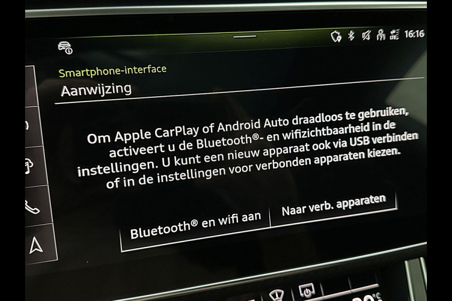 Audi Q8 60e 490pk Competition RS-Stoelen | 4WS Achteras Besturing | OLED | Laser | SQ8 Uitgevoerd | Massage | Ventilatie | Valcona Leder 23'' | Alcantara hemel | Head-Up | Soft-Close | Panodak | 2x Memory | Trekhaak | Keyless-Entry | Luchtvering | Nw.Pr. 155.000,= | Nieuw! 13km 2026 | Fabrieksgarantie | Direct rijden.