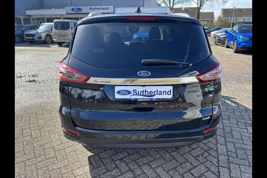Ford S-Max 2.5 FHEV Titanium 190pk | AGR-stoelen | Adaptive cruise control | Sony audio | Achteruitrijcamera | Stoelverwarming | SYNC 3 Navigatie | Complete historie