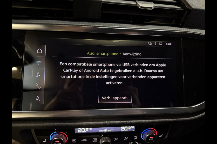 Audi Q3 35 TFSI Advanced | Panoramadak | Elektr. trekhaak | Sfeerverlichting | B&O | Camera | Full LED | Carplay