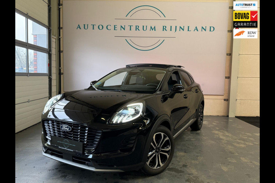 Ford Puma 1.0 EcoBoost Hybrid Titanium Automaat, Winter Pack, Panoramadak