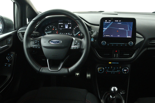 Ford Fiesta 1.0 EcoBoost ST-Line (TREKHAAK, STOEL/STUUR VERWARMING, CAMERA, LANE-ASSIST, CRUISE CONTROL)