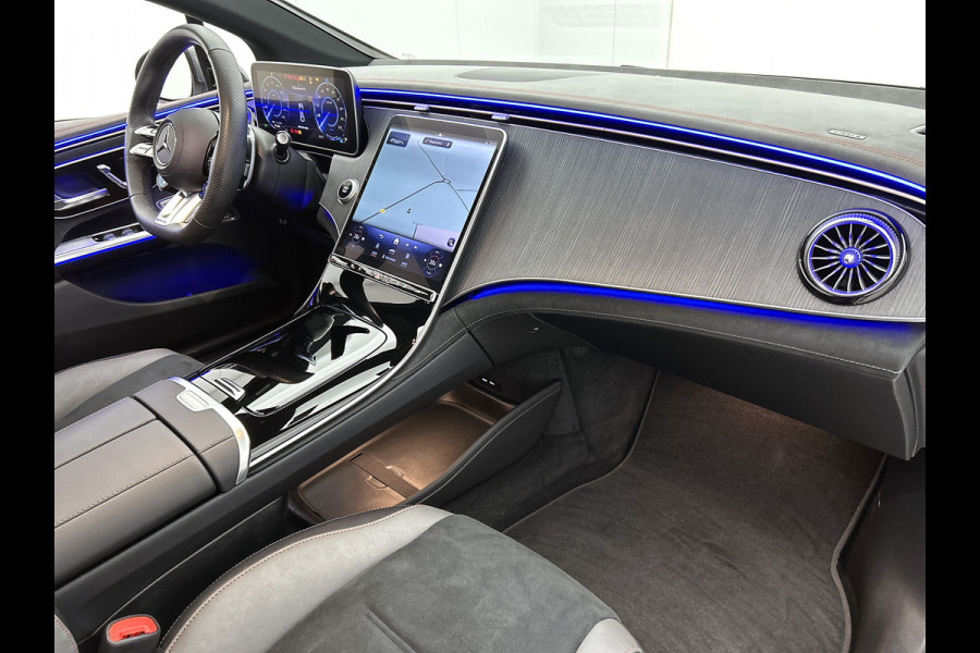 Mercedes-Benz EQE AMG 43 4MATIC 90 kWh Panoramadak | Memory Pakket | Rode gordels |  Burmester Inclusief 24 maanden Mercedes-Benz Certified garantie voor Europa.