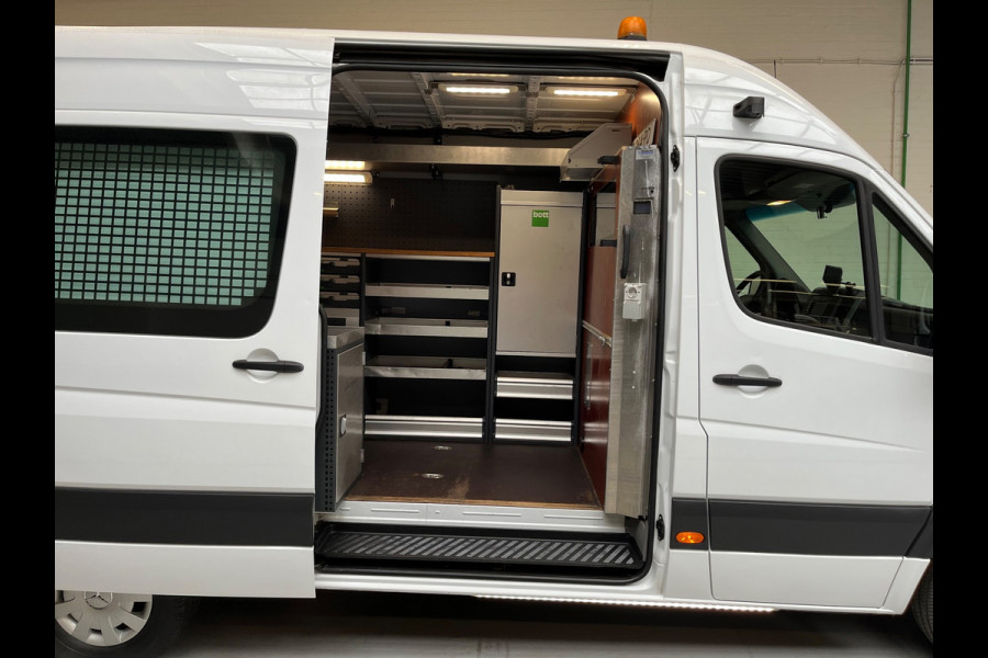 Mercedes-Benz Sprinter Automaat Servicewagen 414 2.2 CDI 140pk euro6 366 HD BOTT Inrichting Victron V230 Standkachel RIJKLAARPRIJS