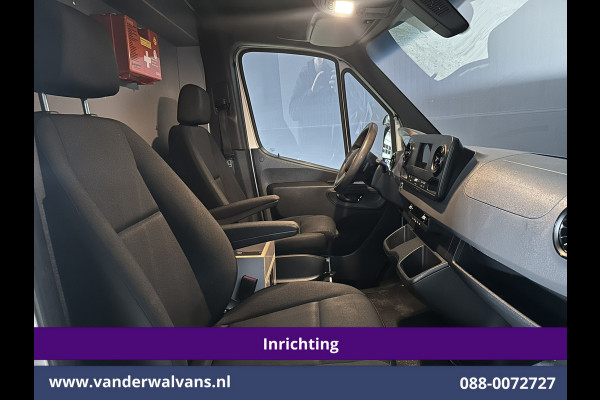 Mercedes-Benz Sprinter 317 CDI 170pk 9G-Tronic Automaat 3500kg Trekhaak L2H1 inrichting Euro6 Airco | Camera | Omvormer | Apple Carplay Cruisecontrol, Android Auto, Parkeersensoren
