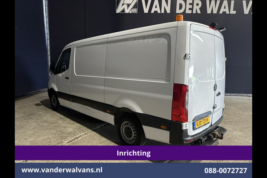 Mercedes-Benz Sprinter 317 CDI 170pk 9G-Tronic Automaat 3500kg Trekhaak L2H1 inrichting Euro6 Airco | Camera | Omvormer | Apple Carplay Cruisecontrol, Android Auto, Parkeersensoren