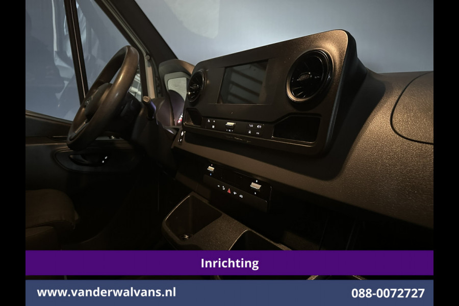 Mercedes-Benz Sprinter 317 CDI 170pk 9G-Tronic Automaat 3500kg Trekhaak L2H1 inrichting Euro6 Airco | Camera | Omvormer | Apple Carplay Cruisecontrol, Android Auto, Parkeersensoren