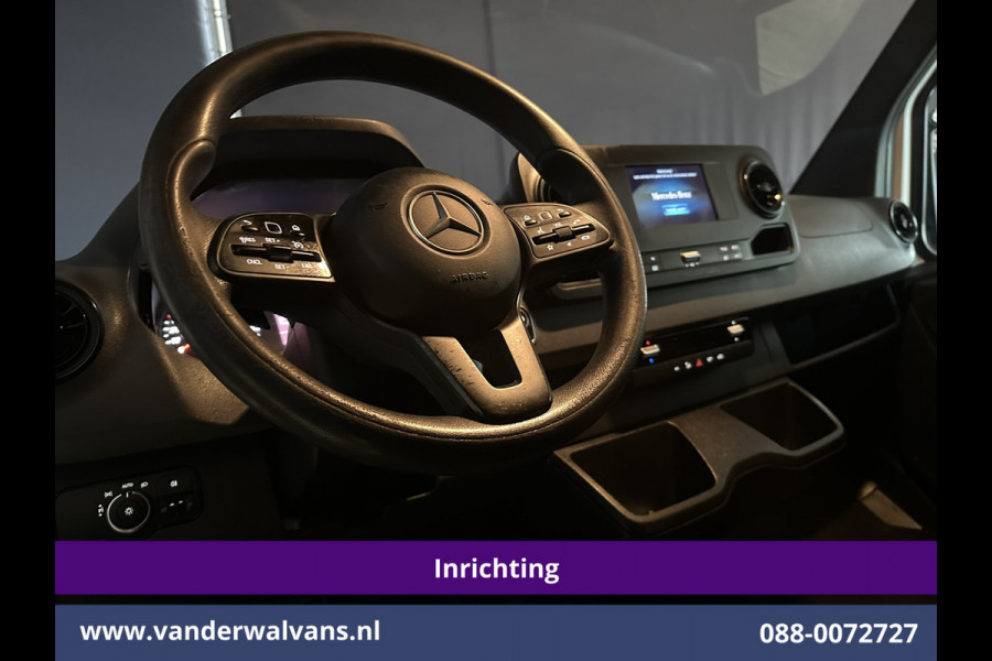 Mercedes-Benz Sprinter 317 CDI 170pk 9G-Tronic Automaat 3500kg Trekhaak L2H1 inrichting Euro6 Airco | Camera | Omvormer | Apple Carplay Cruisecontrol, Android Auto, Parkeersensoren