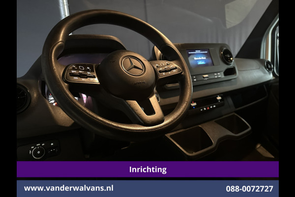 Mercedes-Benz Sprinter 317 CDI 170pk 9G-Tronic Automaat 3500kg Trekhaak L2H1 inrichting Euro6 Airco | Camera | Omvormer | Apple Carplay Cruisecontrol, Android Auto, Parkeersensoren