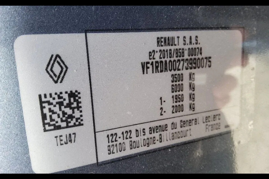 Renault Master 170.35 EURO 6 L3H2 GESLOTEN - 609 - BPM VRIJ! - MC 990075