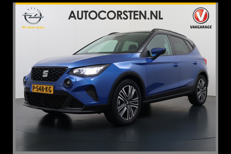 Seat Arona 1.0TSI NWE Model Two-Tone Navi* Draadloos-Apple Carplay Android PDC Cruise Control ECC Style Lmv Privacy Glas Regen-Lichtsensor Isofix DAB Bluetooth Led 1e Eigenaar Origineel Nederlandse Auto