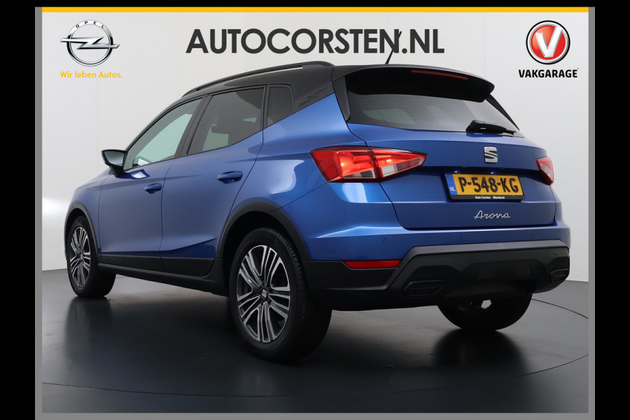 Seat Arona 1.0TSI NWE Model Two-Tone Navi* Draadloos-Apple Carplay Android PDC Cruise Control ECC Style Lmv Privacy Glas Regen-Lichtsensor Isofix DAB Bluetooth Led 1e Eigenaar Origineel Nederlandse Auto