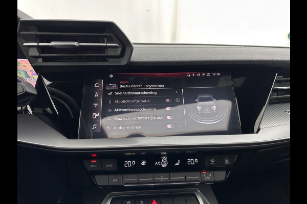 Audi A3 Limousine 35 TFSI S-Line Edition (INCL-BTW) Aut. *PANO | LEATHER-FABRIC | FULL-LED | AMBIENTLIGHT | SPORTSEATS | DIGI-COCKPIT | NAVI-FULLMAP | PRIVACYGLASS | SHIFTPADDLES | DAB+ | ADAPTIVE-CRUISE | 17"ALU*