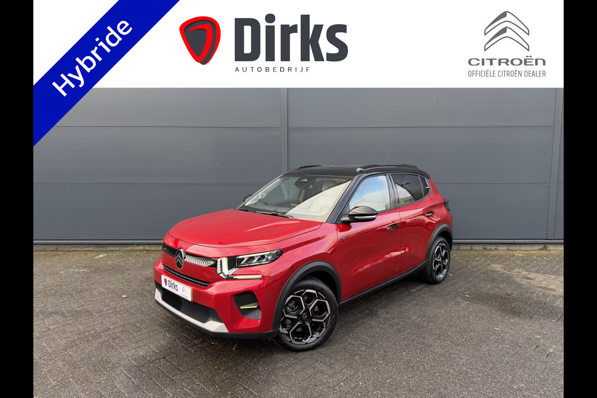 Citroën C3 110pk Hybrid Max (Camera - LED - Automatische Airco - Navigatie - Parkeersensoren - Apple Carplay)