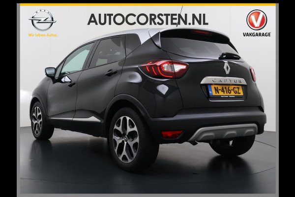 Renault Captur T 90pk Intens Navi Ecc Cruise Control Two-Tone Pdc Keyless 0.9 TCe Lmv 17" Led Regen-Lichtsensor Isofix Bluetooth Privacy Glas Mooie en complete Renault Captur 1148kg licht
