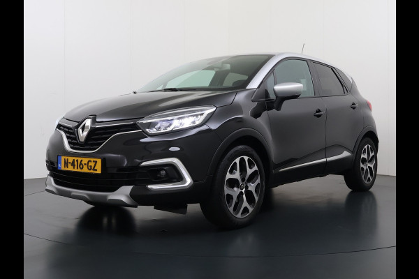 Renault Captur T 90pk Intens Navi Ecc Cruise Control Two-Tone Pdc Keyless 0.9 TCe Lmv 17" Led Regen-Lichtsensor Isofix Bluetooth Privacy Glas Mooie en complete Renault Captur 1148kg licht