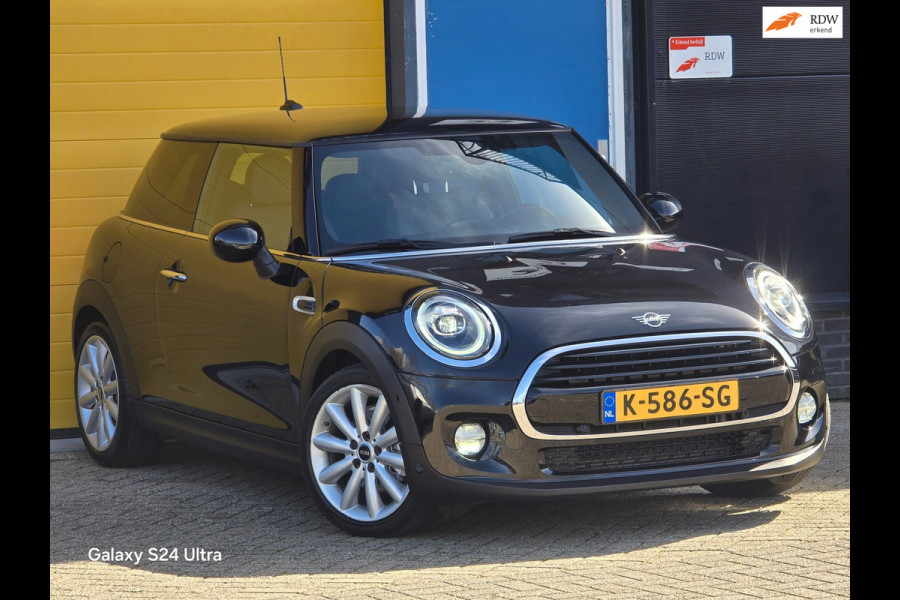 MINI Mini 1.5 Cooper Pepper / AUT / 136 Pk / Navi / CARPLAY / Ecc / Elek Pakket / Cruise Control / Led / Pdc / Allu Velgen