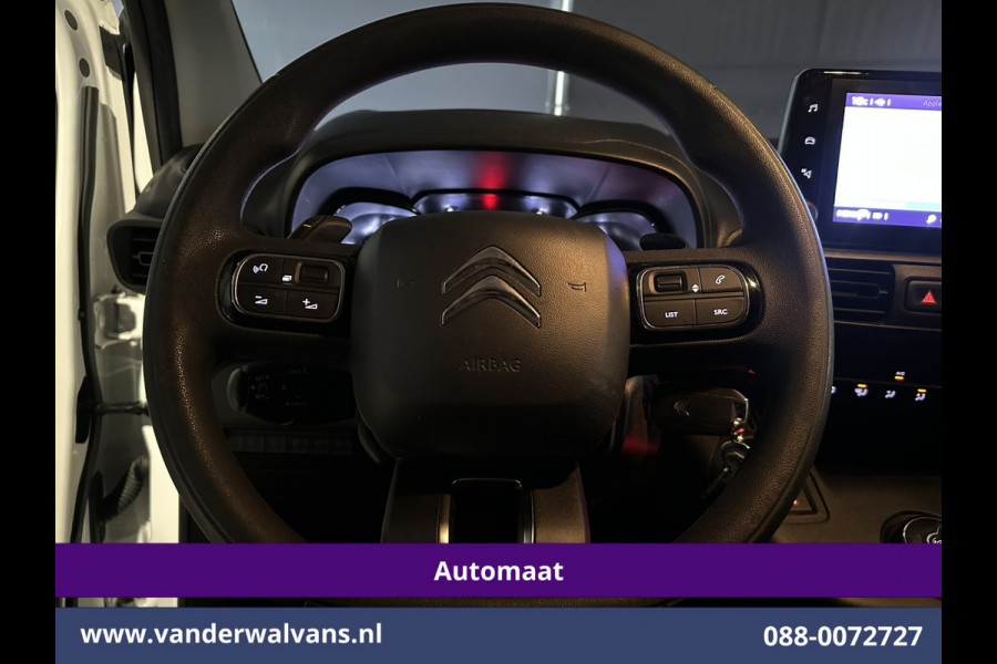 Citroën Berlingo 1.2 PureTech 130pk Automaat Benzine L1H1 Inrichting Euro6 Airco | Navigatie | Camera Apple Carplay, Android Auto, Cruisecontrol, Parkeersensoren