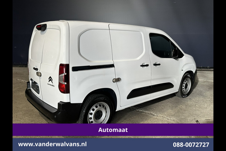 Citroën Berlingo 1.2 PureTech 130pk Automaat Benzine L1H1 Inrichting Euro6 Airco | Navigatie | Camera Apple Carplay, Android Auto, Cruisecontrol, Parkeersensoren