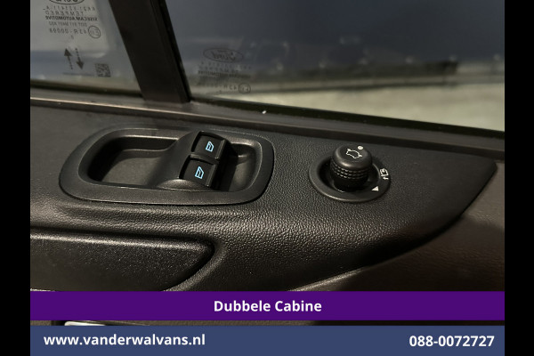 Ford Transit Custom 2.0 TDCI 130pk Automaat L2H1 Dubbele Cabine Euro6 Airco | 6-Zits | Camera | Navigatie | LED, Android Auto, Adaptieve Cruisecontrol, Verwarmde voorruit, Stoelverwarming, Parkeersensoren