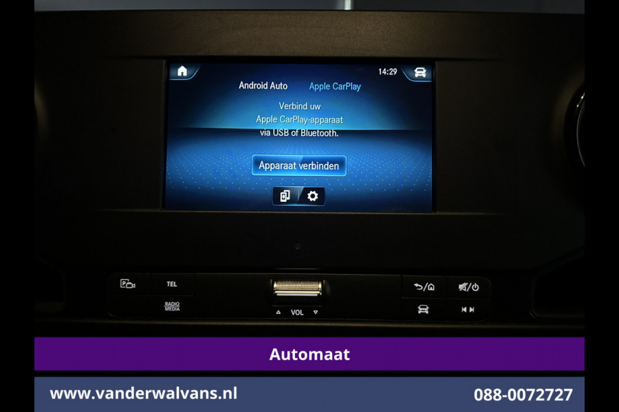 Mercedes-Benz Sprinter 317 CDI 170pk 9G-Tronic Automaat L3H2 Euro6 Airco | Camera | Apple Carplay | Cruisecontrol Android Auto, Chauffeursstoel, Stoelverwarming, Parkeersensoren, Bijrijdersbank
