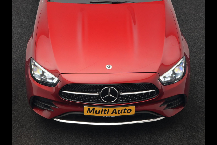 Mercedes-Benz E-Klasse Estate 300 e AMG Line PHEV 320pk | Luchtvering |  Panodak | Trekhaak af Fabriek | Adaptive Cruise | Head Up | Multibeam LED | Lederen Sportstoelen | Widscreen Navi | Sfeerverlichting | Camera |